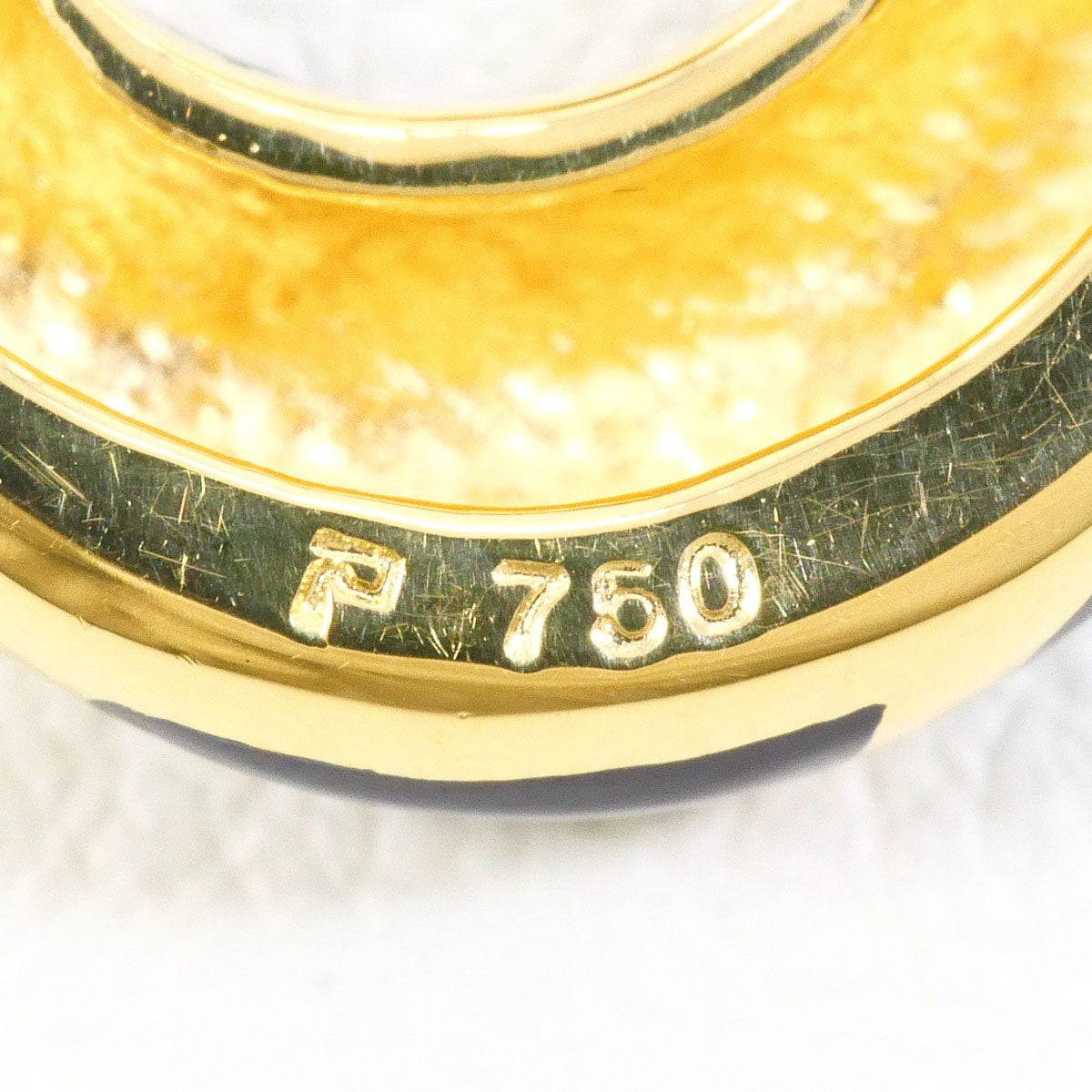 ポーラ Au750 エナメル ペンダント