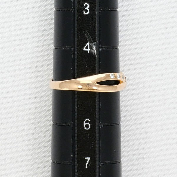 K10ピンクゴールドダイヤリング