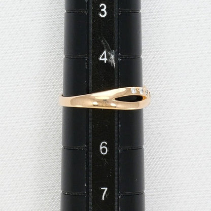 K10ピンクゴールドダイヤリング