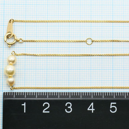 Au750 パール ネックレス