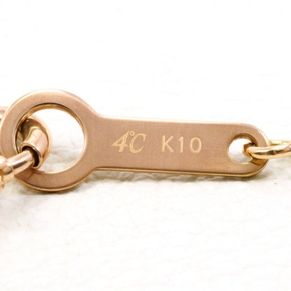 ヨンドシー K10ピンクゴールド ダイヤモンドネックレス