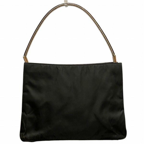 プラダ ナイロンクロコ型押しショルダーバッグ