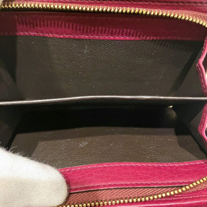 グッチ バンブー レザー 三つ折り財布