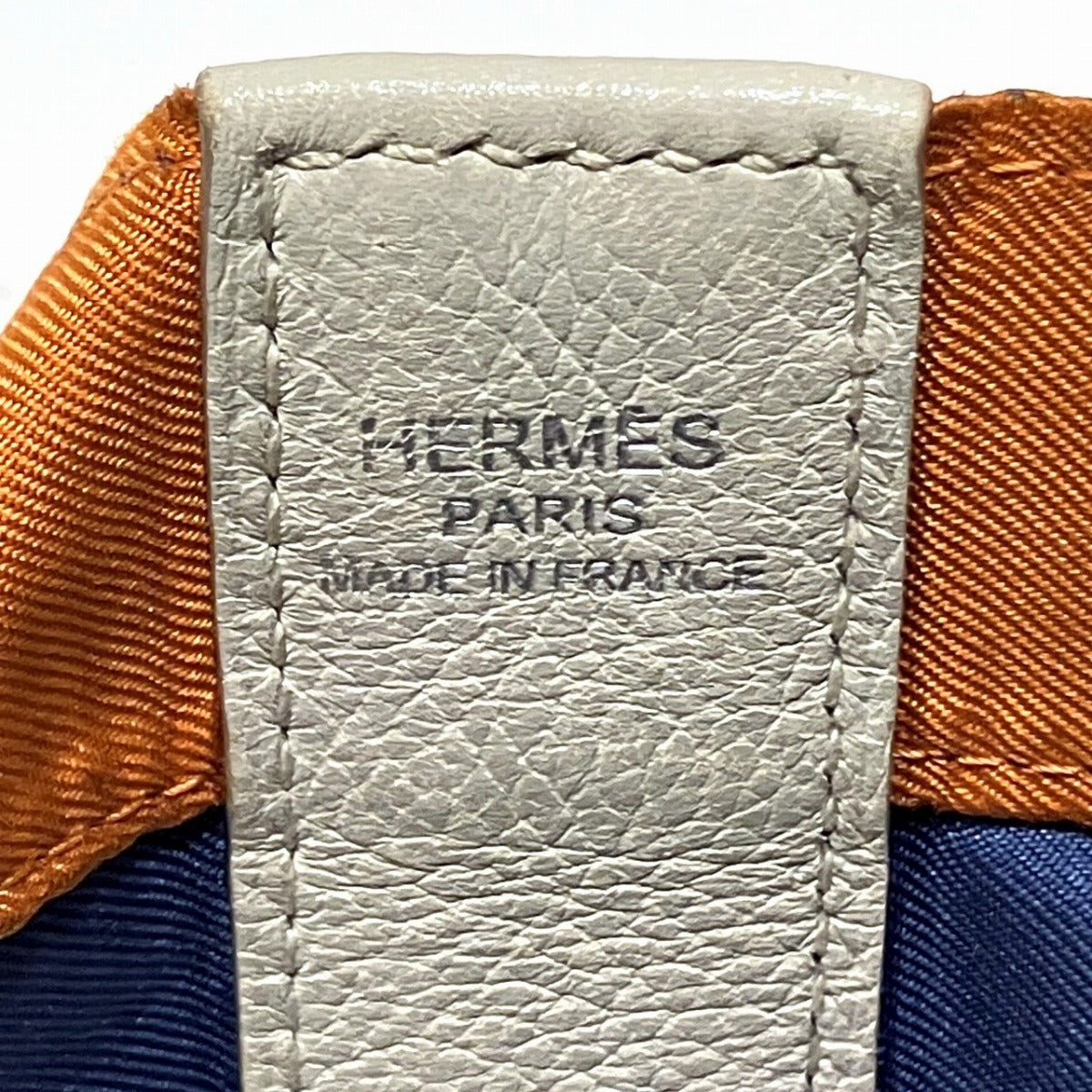 エルメス ソクワール22 シルク レザー ショルダーバッグ