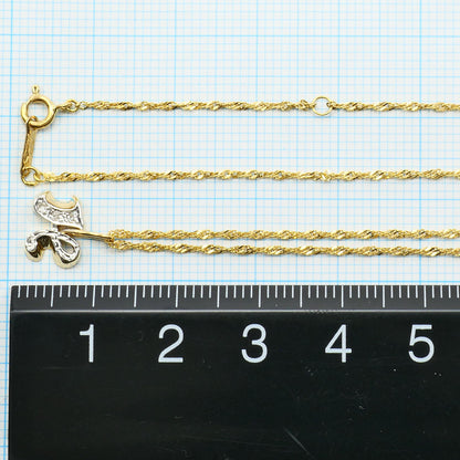 Au750 ダイヤモンドネックレス