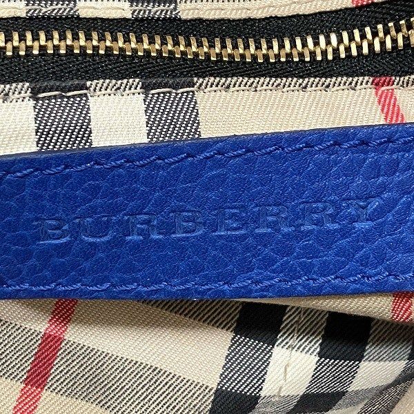 バーバリー レザー2wayバッグ