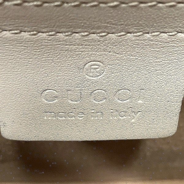 グッチ シルヴィ レザー ショルダーバッグ