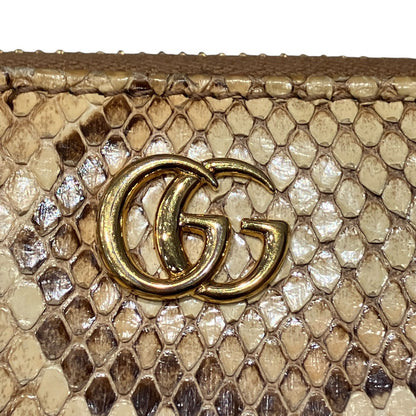 グッチ GGマーモント パイソン 長財布