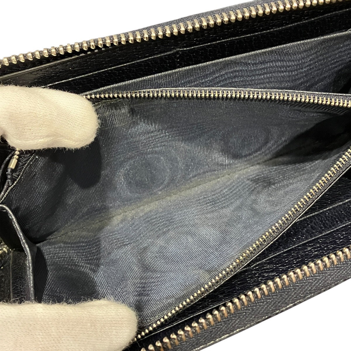 グッチ インターロッキングG GGスプリーム PVC長財布