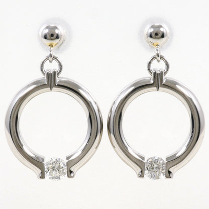 プラチナ ダイヤモンド ピアス