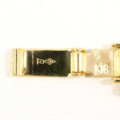 Au75010面トリプル喜平ネックレス