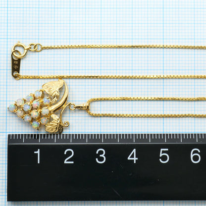 Au750 Opal Grape Necklace