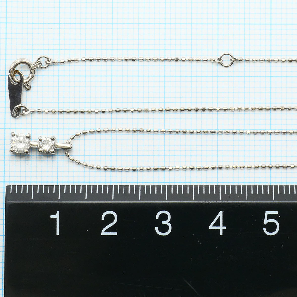 Au750ダイヤモンドネックレス