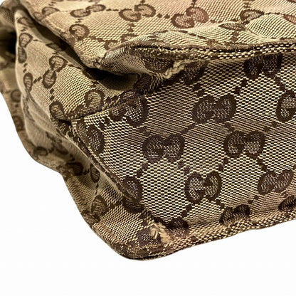 グッチ GGキャンバス レザーショルダーバッグ