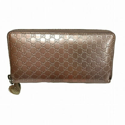 グッチ マイクログッチシマ カーフレザー 長財布
