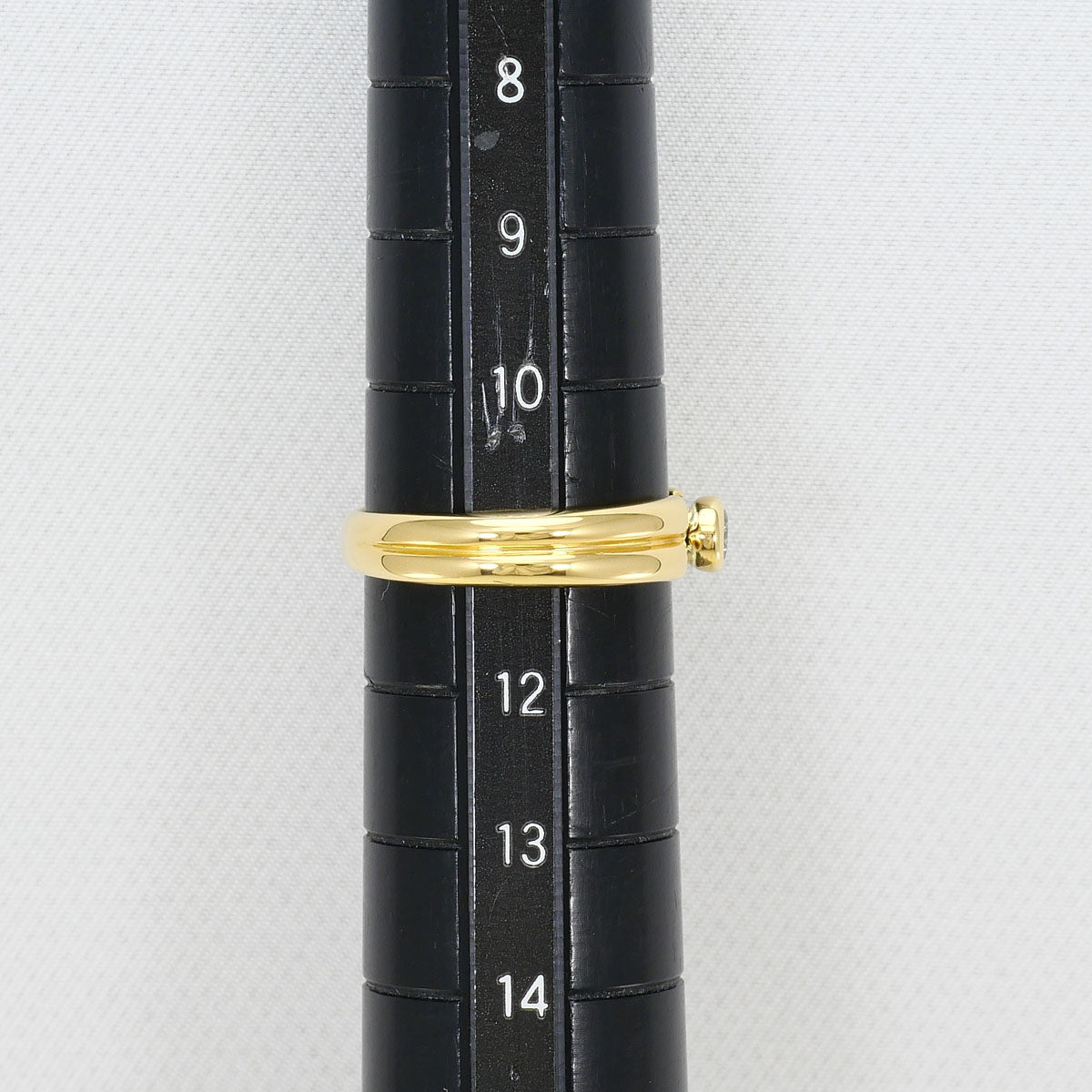 Pt K18YG ダイヤモンドリング