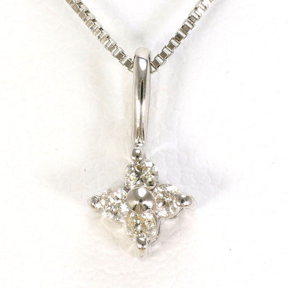 Au750WGダイヤモンドネックレス