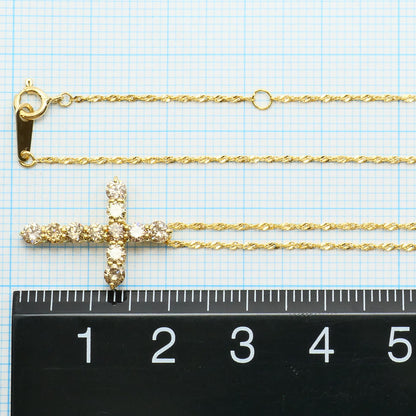 Au750 ダイヤモンドネックレス