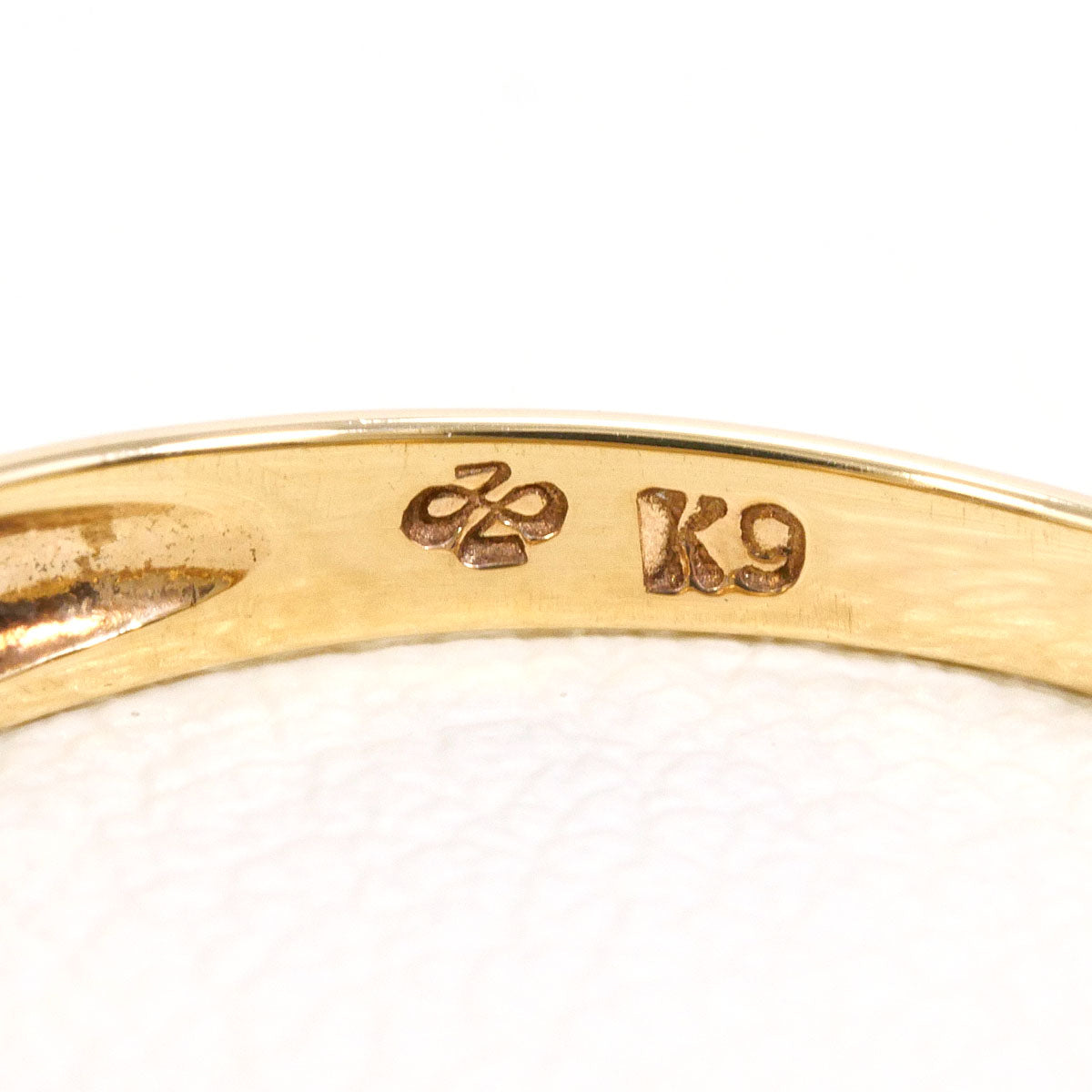 K9 ゴールドダイヤモンドリング