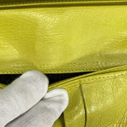 バレンシアガ クラシック カーフスキン 長財布