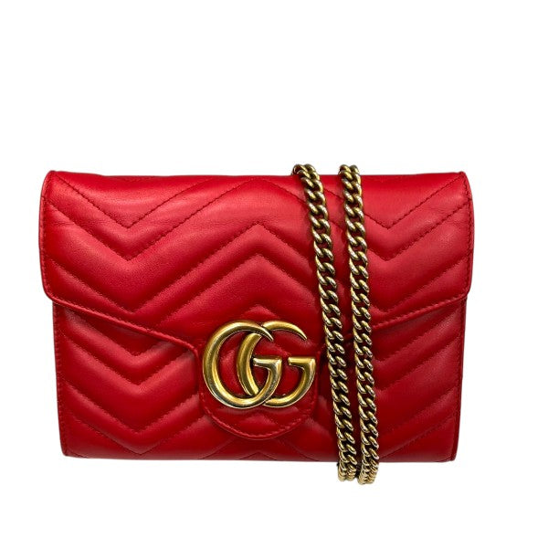 グッチ GGマーモント レザー長財布