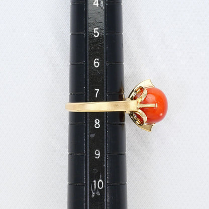 K18YG サンゴ リング