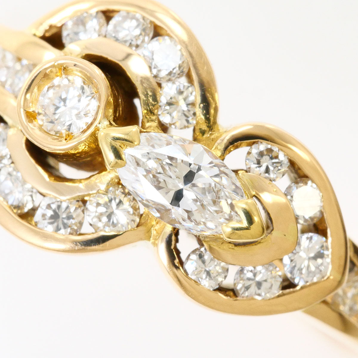 Au750ダイヤモンドリング