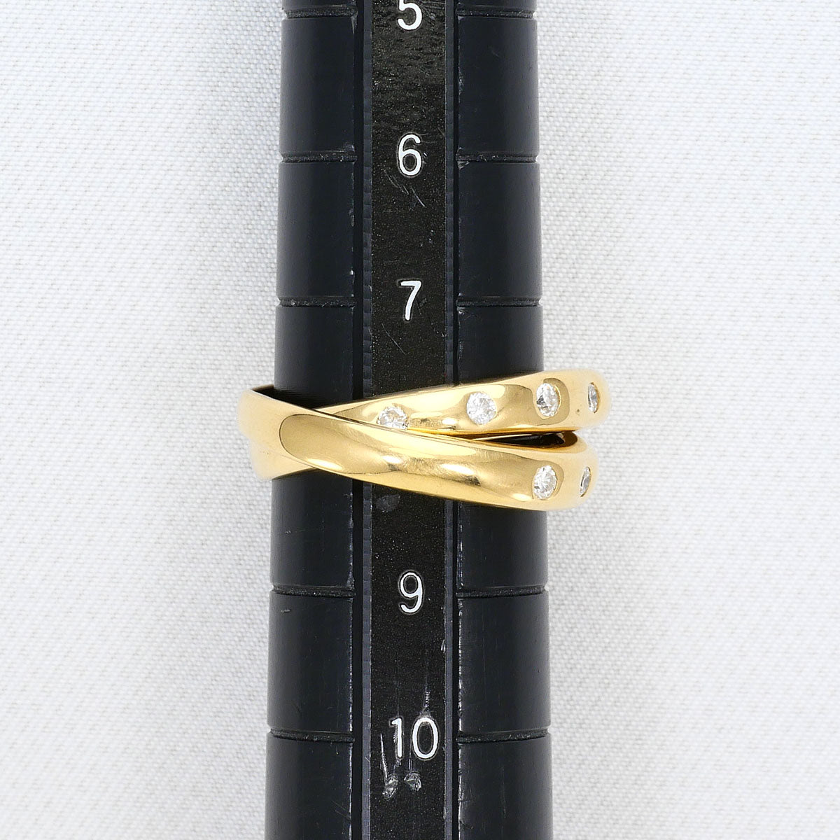Au750ダイヤモンドリング