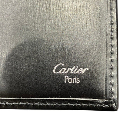 カルティエ レザー三つ折り財布