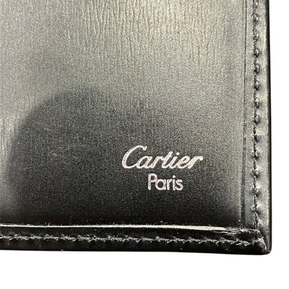 カルティエ 三つ折り財布 レザー 財布