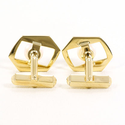ミキモト K14 パールカフス