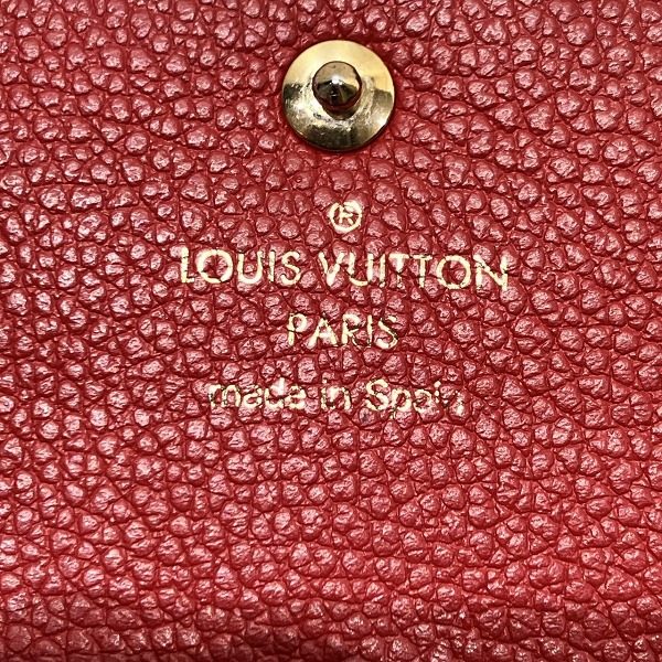 ルイヴィトン ポルトフォイユエミリー モノグラムアンプラント 長財布