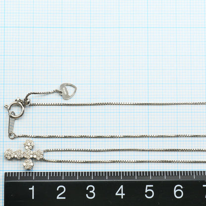 Au750 ダイヤモンド クロス ネックレス