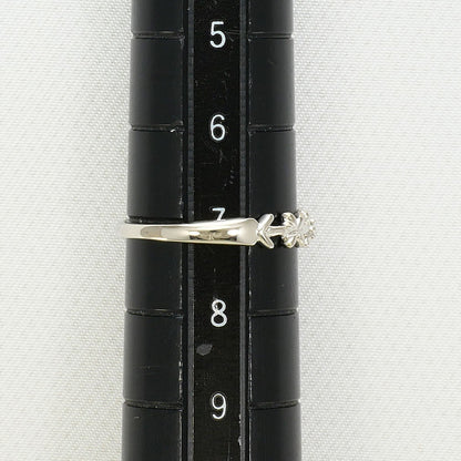K14ホワイトゴールドダイヤリング