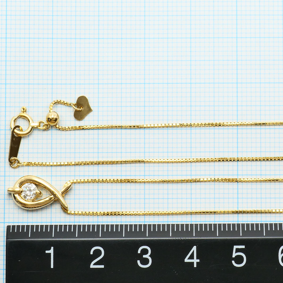 Au750ダイヤモンドネックレス
