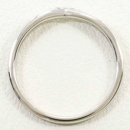 カナル4℃ K10ホワイトゴールド ダイヤモンド リング