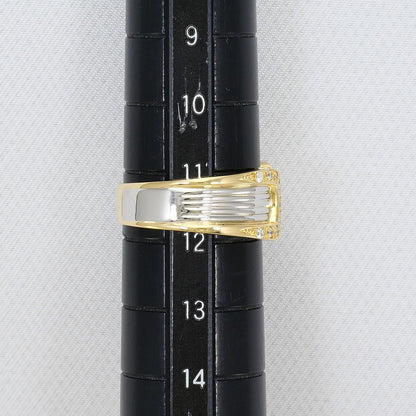 Pt900 Au750 ダイヤモンドリング
