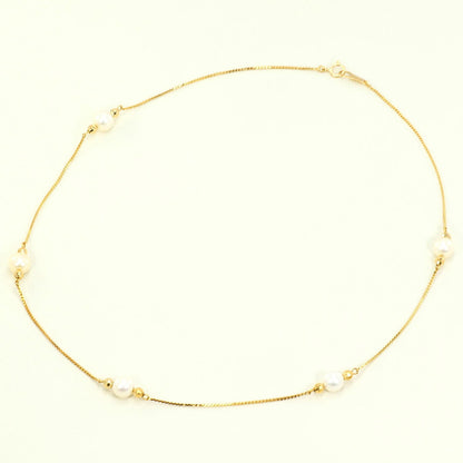 Au750 パールネックレス