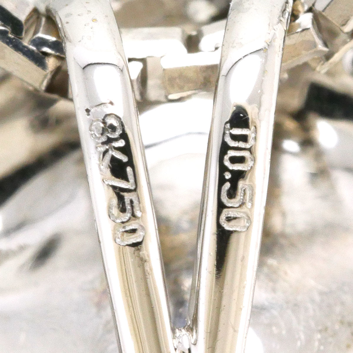 Au750 ダイヤモンドネックレス
