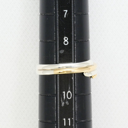 K10イエローゴールドシルバー925リング
