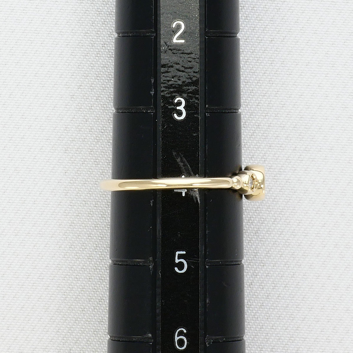 K10イエローゴールドダイヤモンドリング