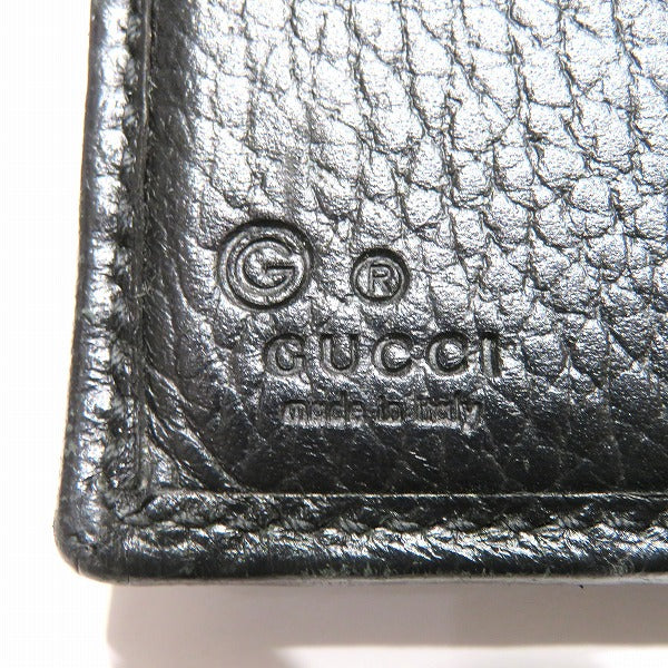 グッチ レザー三つ折り財布