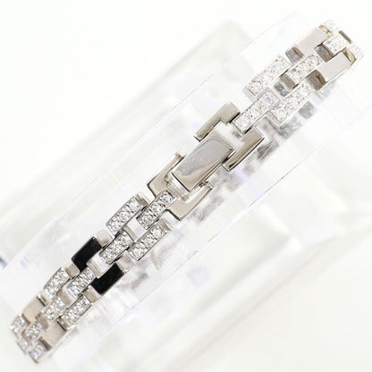 Au750ホワイトゴールドダイヤモンドブレスレット