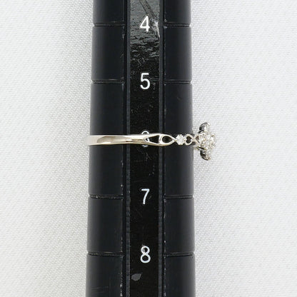 K10ホワイトゴールド ダイヤモンドリング