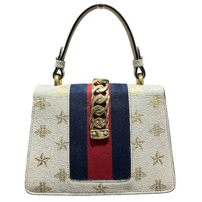 グッチ シルヴィ レザー2wayバッグ