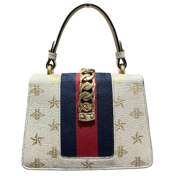 グッチ シルヴィ レザー2wayバッグ