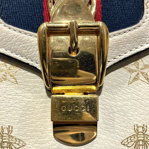 グッチ シルヴィ レザー2wayバッグ