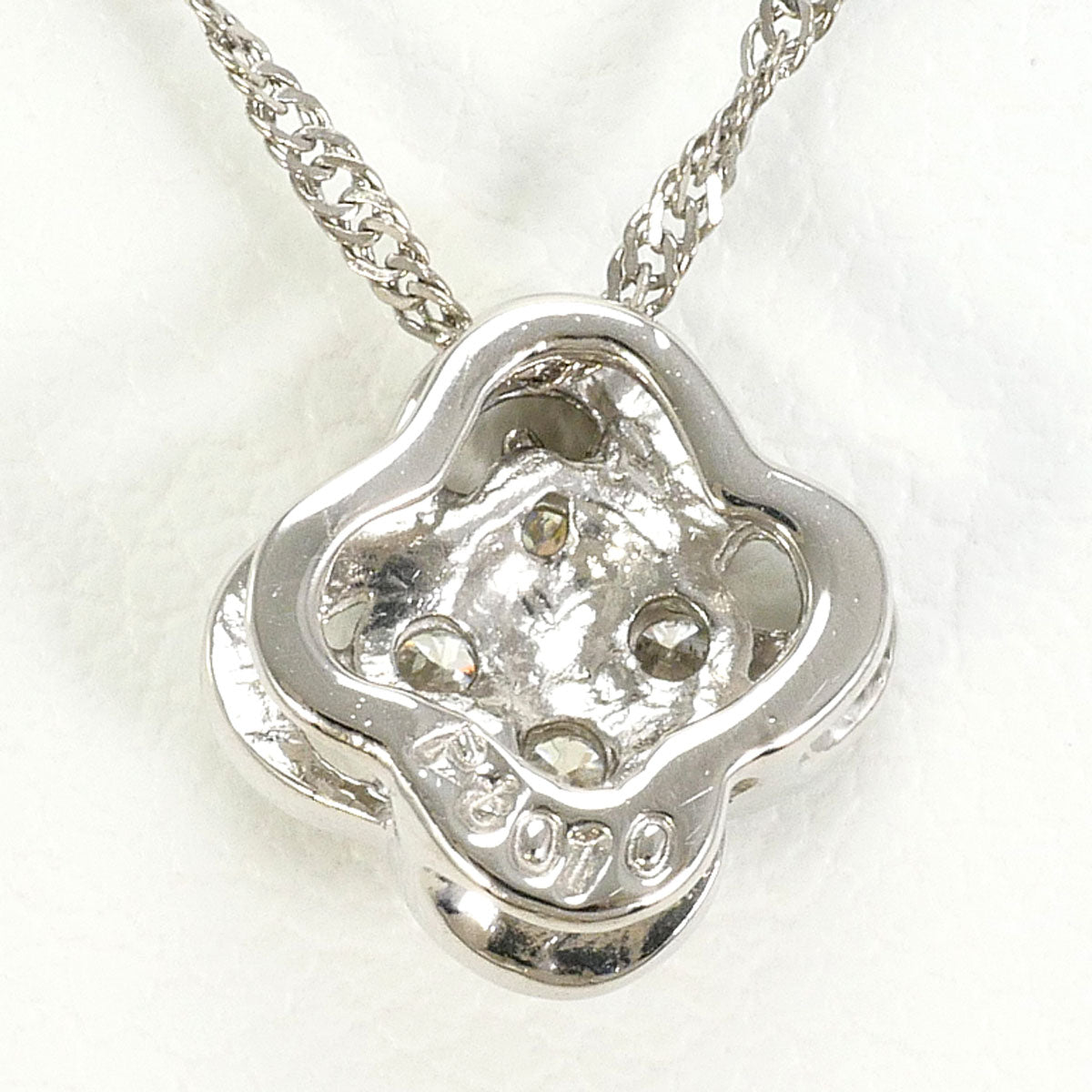 プラチナ PT850 ダイヤ ネックレス