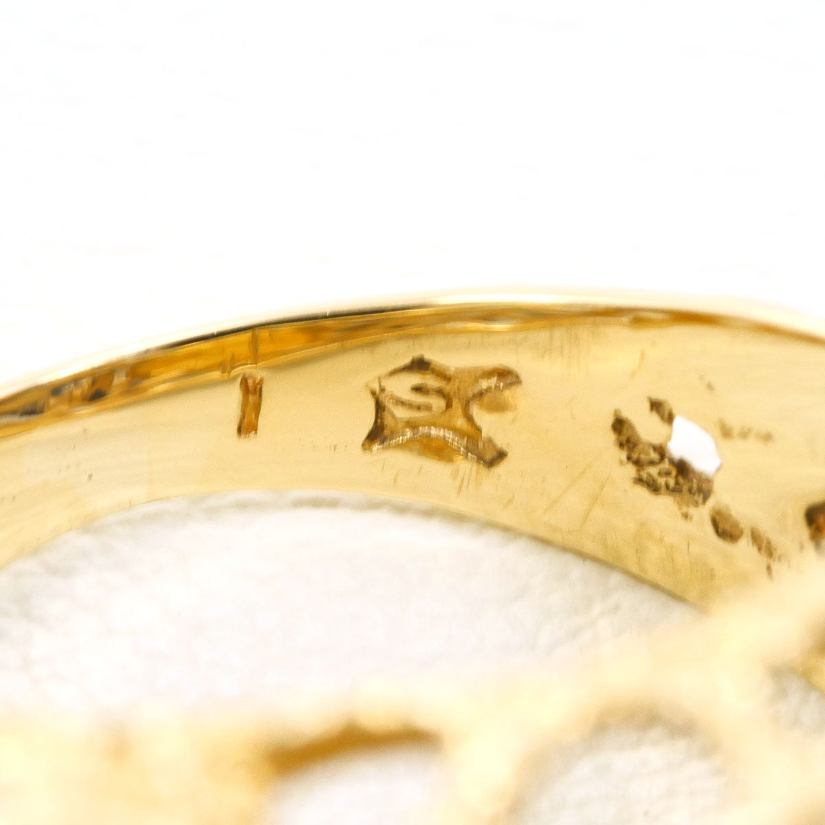 K14 K10 Yellow Gold Ring