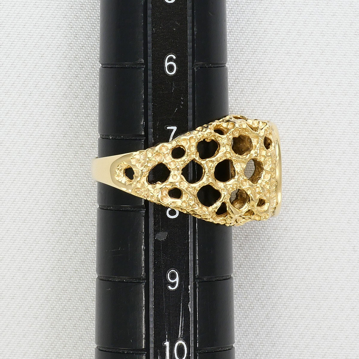 K14 K10 Yellow Gold Ring